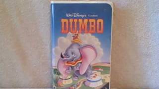 Dumbo VHS Tape