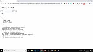 Code Cracker Game In JavaScript | Source Code & Projects
