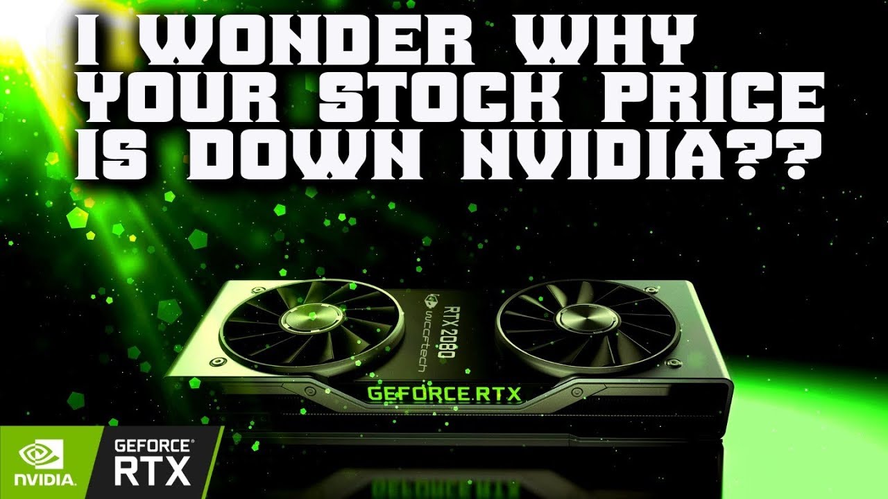 Nvidia Lose Another 15.4% Off Their Value And Wonder Why ! Lmfao ...