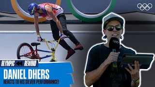Daniel Dhers reacts to his Tokyo 2020 silver medal performance!
