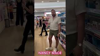 Nancy Mace posts shocking video of foul-mouthed argument with constituent in supermarket #shorts