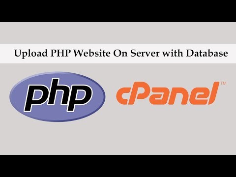 How to Upload PHP Website On Server with Database
