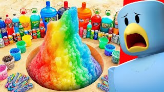 9,784,235 Sodas vs GIGANTIC Mentos Explosion