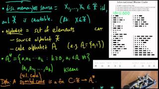(IC 2.6) Prefix codes - remarks and what's next