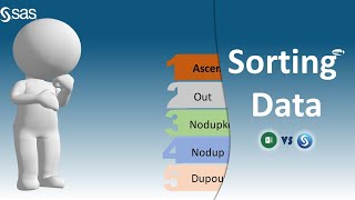 PROC SORT in SAS | Sorting Data Excel VS SAS | PR0CT SORT OPTIONS - OUT, NODUPKEY, NODUP, DUPOUT