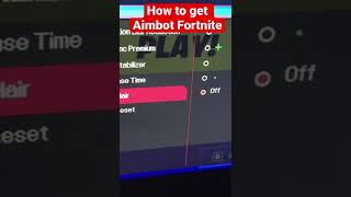 How To Get AIMBOT Or A CROSSHAIR In Fortnite🎯