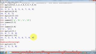Python Tutorial for Beginners 8 Python Slices or Slicing YouTube