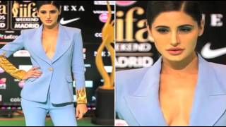 IIFA Rocks 2016 Nargis Fakhri HOT Braless In Just Jacket