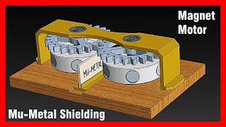 Magnet Motor using MuMetal Sheilding, Free Energy