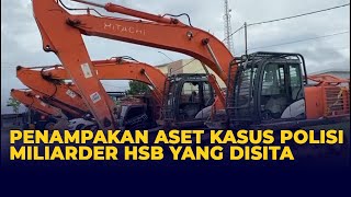 Penampakan Barbuk Milik Briptu HSB yang Disita Polisi: Tiga Eskavator hingga Mobil Truk