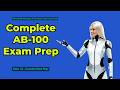 Pass the AB-100 Exam: Agentic AI Fundamentals, Ecosystem, and Solution Planning (2-Hour Intensive)