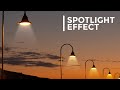 Spotlight Effect  - Short Photoshop Tutorial