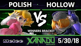 S@X 252 SSBM - Hollow (Sheik) Vs. Polish (Peach) - Smash Melee Winners Bracket