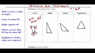 Classifying Triangles Video Part 2