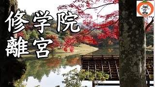 紅葉 秋 の 修学院離宮 8 参観 京都府 京都市 左京区 Shugakuin Imperial Villa in Kyoto 【 うろうろ近畿 Travel Japan 】