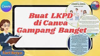 Buat LKPD di Canva gampang banget // Tari Setya #canva