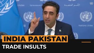 India, Pakistan foreign ministers trade heated barbs on ‘terror’ | Al Jazeera Newsfeed