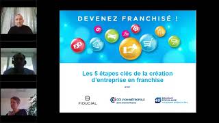 5 étapes Clefs de la création d’entreprise en franchise