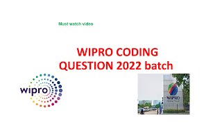 Wipro coding question 2022 batch # digital lock problem secret code