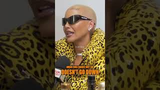 Amber Rose shares why she doesn't go down
