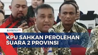 KPU RI Sahkan Rekapitulasi Hasil Penghitungan Suara Nasional Bali dan Bangka Belitung