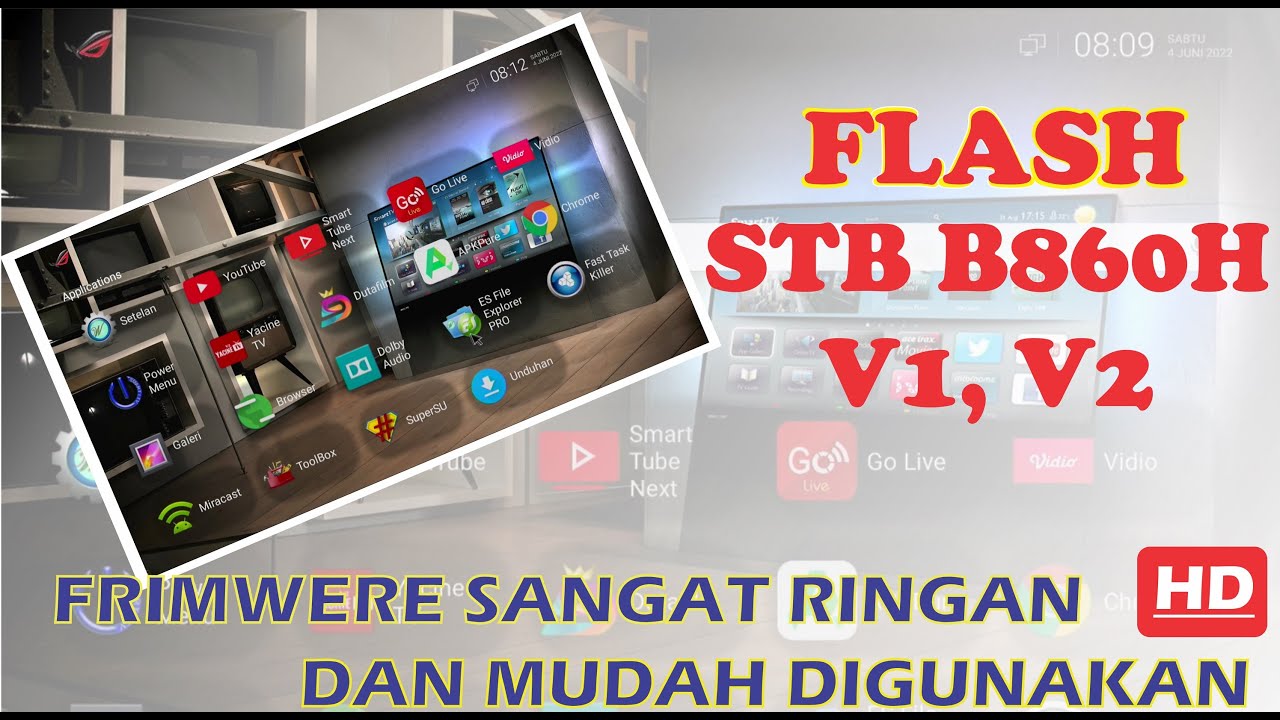 Cara Flashing Stb B860h Terbaru || Firmware Ringan Dan Lacar - YouTube