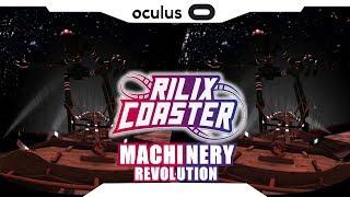 SBS 1080p► RILIX COASTER Machinery Revolution Gear VR Gameplay • Realidade Virtual • GearVR 2019