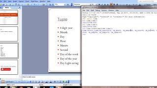 Python Programming Classes for Beginners in Windows Date time functions