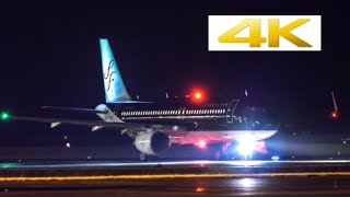 [4k] [飛行機 動画] 北九州空港 - Kita Kyushu Airport [KKJ/RJFR]