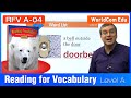 Learn English | Reading for Vocabulary | Level A | Lesson 04 |  Brian Stuart  (미국교과서) (영어 강의)