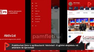 Publikohet lista e aplikacionit 'Aktivisti': E gjithë drejtësia në shërbim të Qeverisë!