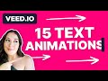Easiest Text Animation | 15 STYLES