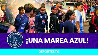 ¡Locura en la capital! Aficionados de Motagua festejan el título 19