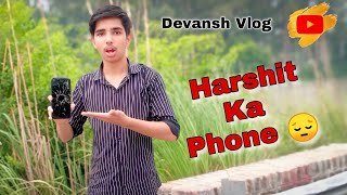 Harshit Ka Phone 😔 !! Phone Crack !! Khatauli Ganga Nahar !! Kavad yatri !! फोन टूट गया !!