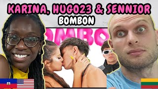 REACTION TO Karina, Hugo23, Sennior - BOMBON (Music Video) | FIRST TIME LISTENING TO KARINA