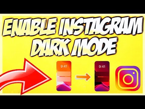 ️How to enable dark mode on Instagram with Android or iOS️