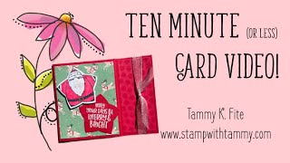 Stampin' Up! Sweetest Star Gift Card Holder