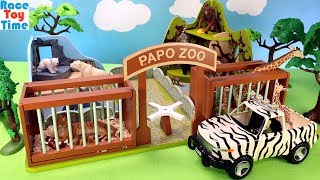 Animal Zoo Papo Playset Plus Fun Wildlife Animals Toys For Kids