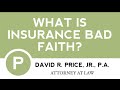 What is Insurance Bad Faith? | Greenville SC Auto Accident Lawyer