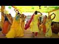 bride haldi function dance by bhabhi haldi lagao ree teel chadao ree bridemaids