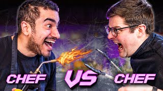 CHEF KUSH IS LET LOOSE!! | Chef VS Chef Cooking Battle