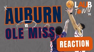 REACTION: Auburn vs Ole Miss