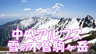 【登山】中央アルプス 雪の木曽駒ヶ岳