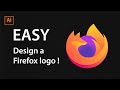 How to create a FireFox Logo in Adobe Ilustrator CC