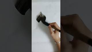 墨不用调，只蘸一次，就可以画完整幅画的叶子。 #art #chineseart #paintingtutorial #tutorial