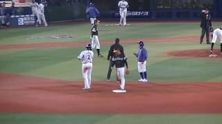 筒香嘉智／【日シリ第5戦】筒香のホームラン目の前に来た！！／2017.11.2　横浜DeNAベイスターズ×福岡ソフトバンクホークス　うそにゃん　横浜スタジアム