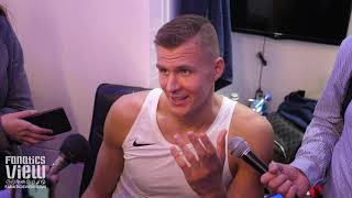 Kristaps Porzingis on Differences Playing Without Luka Doncic, Home Struggles & National TV Games