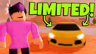 New LIMITED Car is INSANE in Roblox Jailbreak!