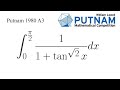 An Interesting Substitution | Putnam 1980 A3