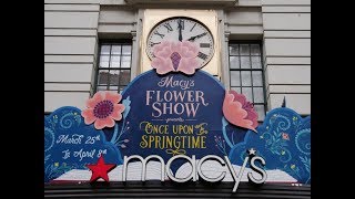 ⁴ᴷ Macy's Flower Show 2018 Walkthrough \